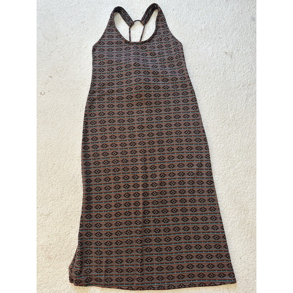Unbranded Midi Dress Women's Junior L Tribal Boho Sleeveless